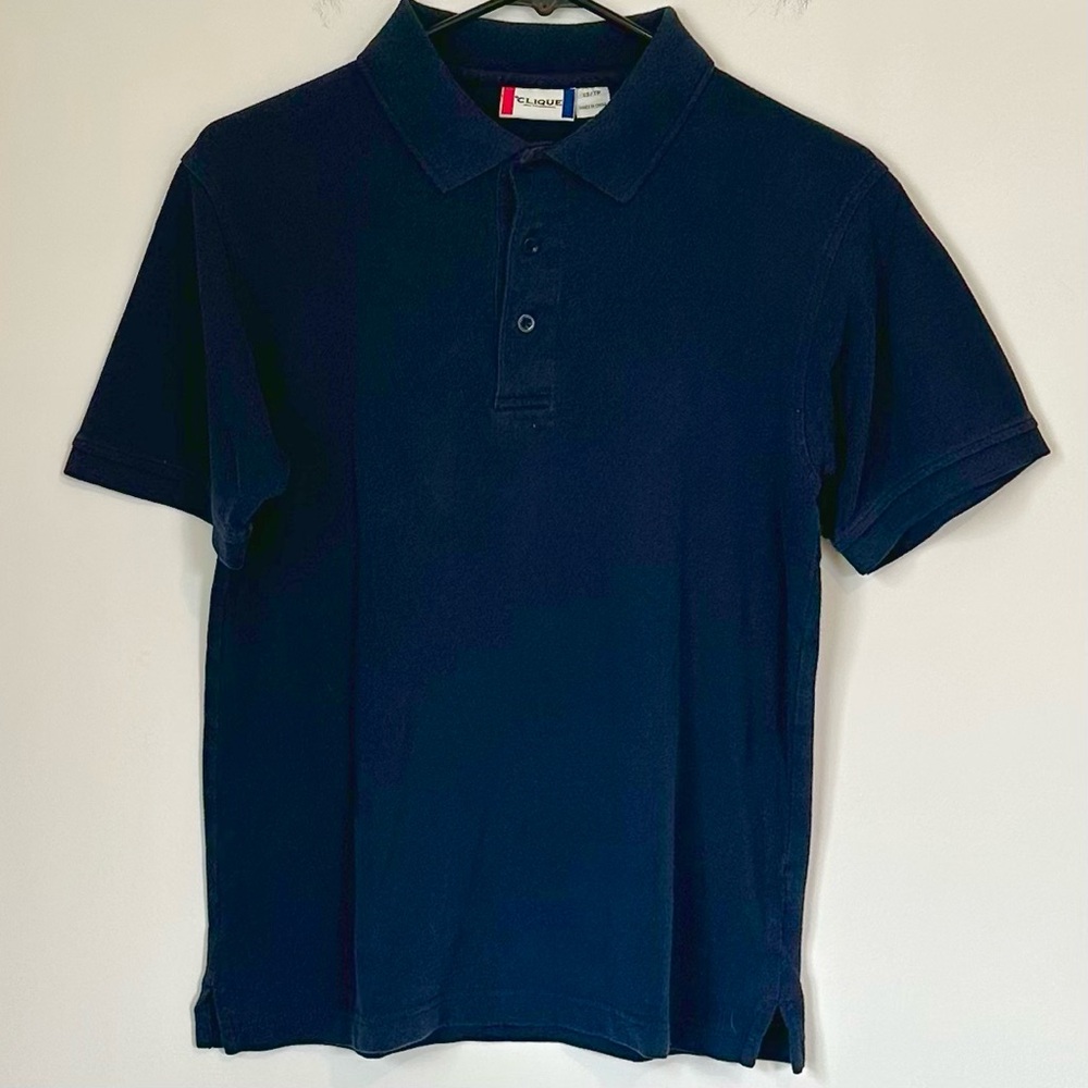 Navy Blue Polo Shirt - Size: Extra Small